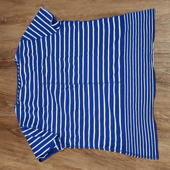 (XL) T by Talbots Striped Classic Nautical Lightweight Casual Loose Fit Comfy - Picture 8 of 8